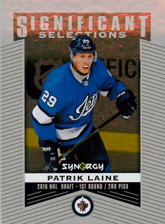 2018-19 UD Synergy - Patrik Laine - Significant Selections #SS-12
