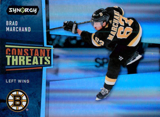 2020-21 UD Synergy - Brad Marchand - Constant Threats #CT-7