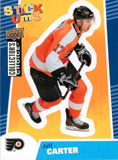 2009-10 UD Collector's Choice - Jeff Carter - Stick-Ums #SU20