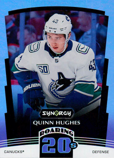 2020-21 UD Synergy - Quinn Hughes - Roaring 20s #R-1