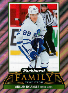 2021-22 UD Parkhurst - William Nylander - Family Tradition #FT-4
