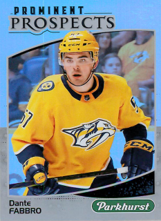 2019-20 UD Parkhurst - Dante Fabbro - Prominent Prospects #PP-24