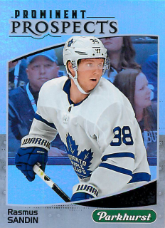 2019-20 UD Parkhurst - Rasmus Sandin - Prominent Prospects #PP-19
