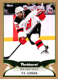 2021-22 UD Parkhurst - P.K. Subban - Retail Gold #113