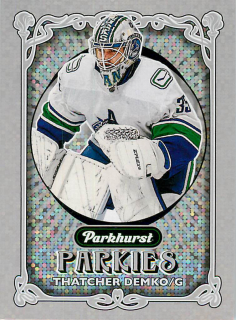 2022-23 UD Parkhurst - Thatcher Demko - Parkies #PK-6