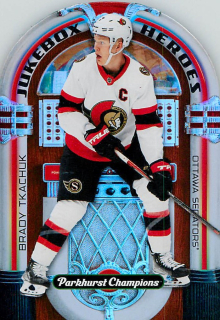 2022-23 UD Parkhurst Champions - Brady Tkachuk - Jukebox Heroes #JH-16