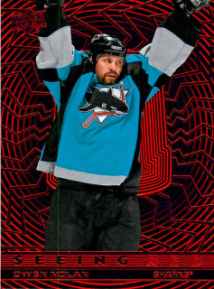 2023-24 UD Extended Series - Owen Nolan - Seeing Red #SR-11