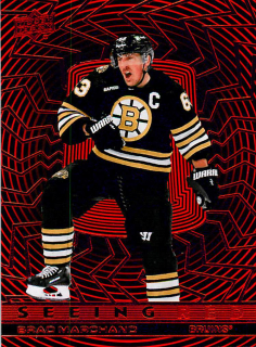 2023-24 UD Extended Series - Brad Marchand - Seeing Red #SR-40