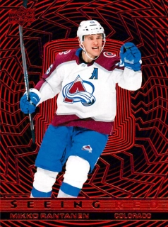 2023-24 UD Extended Series - Mikko Rantanen - Seeing Red #SR-74