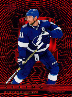 2023-24 UD Extended Series - Steven Stamkos - Seeing Red #SR-91