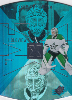 2023-24 UD Extended Series - Jake Oettinger - 1997-98 SPx Holoview Retro #SPX-32