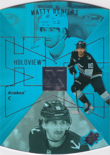 2023-24 UD Extended Series - Matty Beniers - 1997-98 SPx Holoview Retro #SPX-26