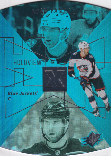 2023-24 UD Extended Series - Adam Fantilli - 1997-98 SPx Holoview Retro #SPX-27