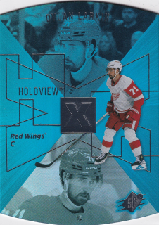 2023-24 UD Extended Series - Dylan Larkin - 1997-98 SPx Holoview Retro #SPX-31