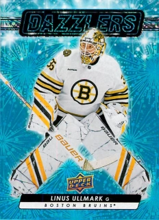 2023-24 UD Extended Series - Linus Ullmark - Dazzlers Blue #DZ-138