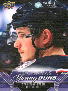 2023-24 UD Series 2 - Stanislav Svozil - Young Guns Canvas #C219