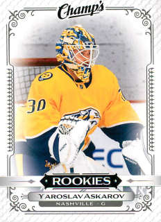 2023-24 UD Extended Series - Yaroslav Askarov - Champ's Rookies #C-17