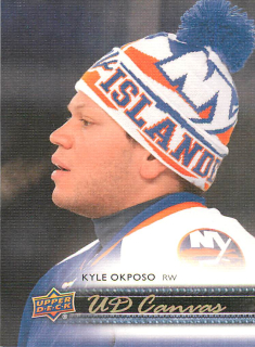 2014-15 UD Series 1 - Kyle Okposo - Canvas #C54