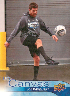 2016-17 UD Series 1 - Joe Pavelski - Canvas #C68