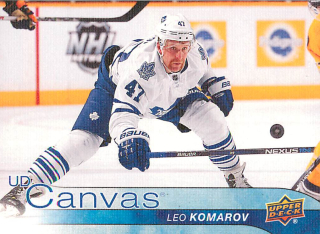 2016-17 UD Series 1 - Leo Komarov - Canvas #C77
