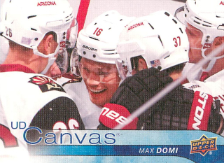 2016-17 UD Series 1 - Max Domi - Canvas #C4