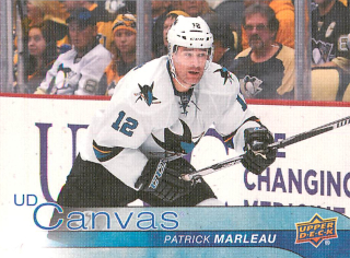 2016-17 UD Series 2 - Patrick Marleau - Canvas #C187
