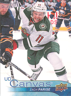 2016-17 UD Series 2 - Zach Parise - Canvas #C158