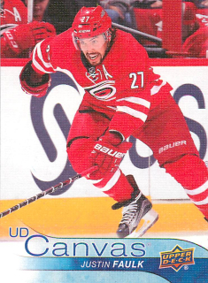 2016-17 UD Series 2 - Justin Faulk - Canvas #C134