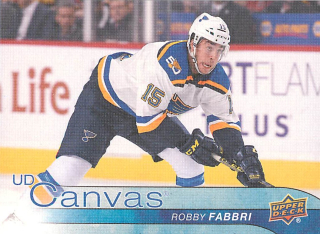 2016-17 UD Series 2 - Robby Fabbri - Canvas #C189