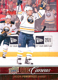 2012-13 UD Series 1 - Jason Pominville - Canvas #C13