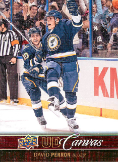 2012-13 UD Series 1 - David Perron - Canvas #C73