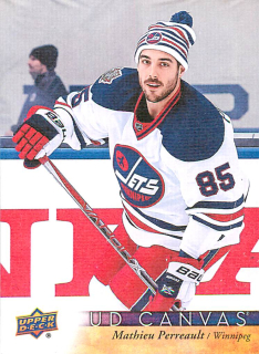 2017-18 UD Series 1 - Mathieu Perreault - Canvas #C87