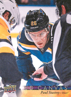 2017-18 UD Series 1 - Paul Stastny - Canvas #C74