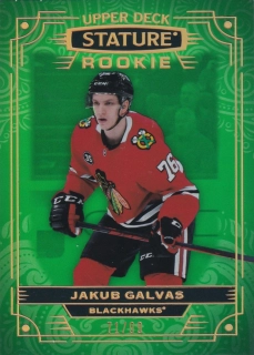 2022-23 UD Stature - Jakub Galvas - Rookie Green /99 #172