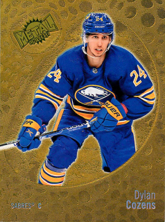 2022-23 UD Skybox Metal Universe - Dylan Cozens - Gold Spectrum FX #74