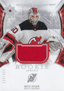 2021-22 UD Ultimate Collection - Nico Daws - Rookie Jersey /699 #165