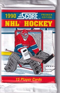 1990-91 Score (English) - hobby balíček