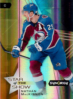 2021-22 UD Synergy - Nathan MacKinnon - Star of the Show #SOS-5
