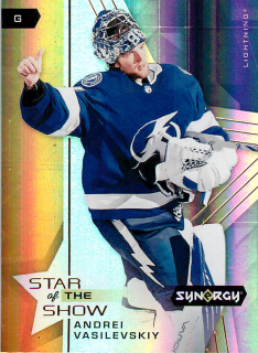2021-22 UD Synergy - Andrei Vasilevskiy - Star of the Show #SOS-15
