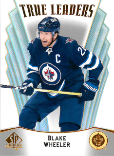 2021-22 UD SP Authentic - Blake Wheeler - True Leaders #TL-19