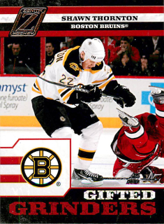 2010-11 Panini Zenith - Shawn Thornton - Gifted Grinders #16