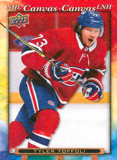 2021-22 UD Tim Hortons Collector's Series - Tyler Toffoli - NHL Canvas #C-1