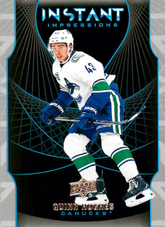 2020-21 UD Series 1 - Quinn Hughes - Instant Impressions #II-13