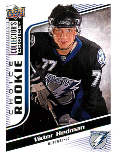 2009-10 UD Collector's Choice - Victor Hedman - Choice Rookies #292