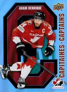 2021-22 UD Tim Hortons Collector's Series - Adam Henrique - Captains #CC-1