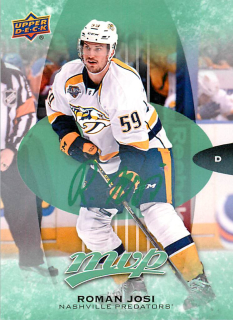 2016-17 UD MVP - Roman Josi - Green Script #2