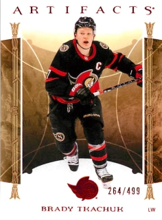 2022-23 UD Artifacts - Brady Tkachuk - Ruby /499 #112
