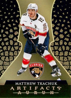 2023-24 UD Artifacts - Matthew Tkachuk - Aurum #A-21