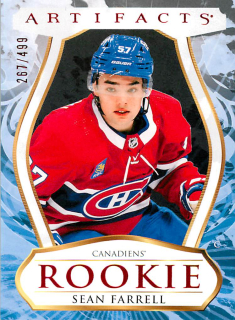 2023-24 UD Artifacts - Sean Farrell - Rookie Ruby /499 #186