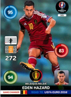 2015 Panini Adrenalyn XL Road to UEFA Euro 2016 - Eden Hazard #325